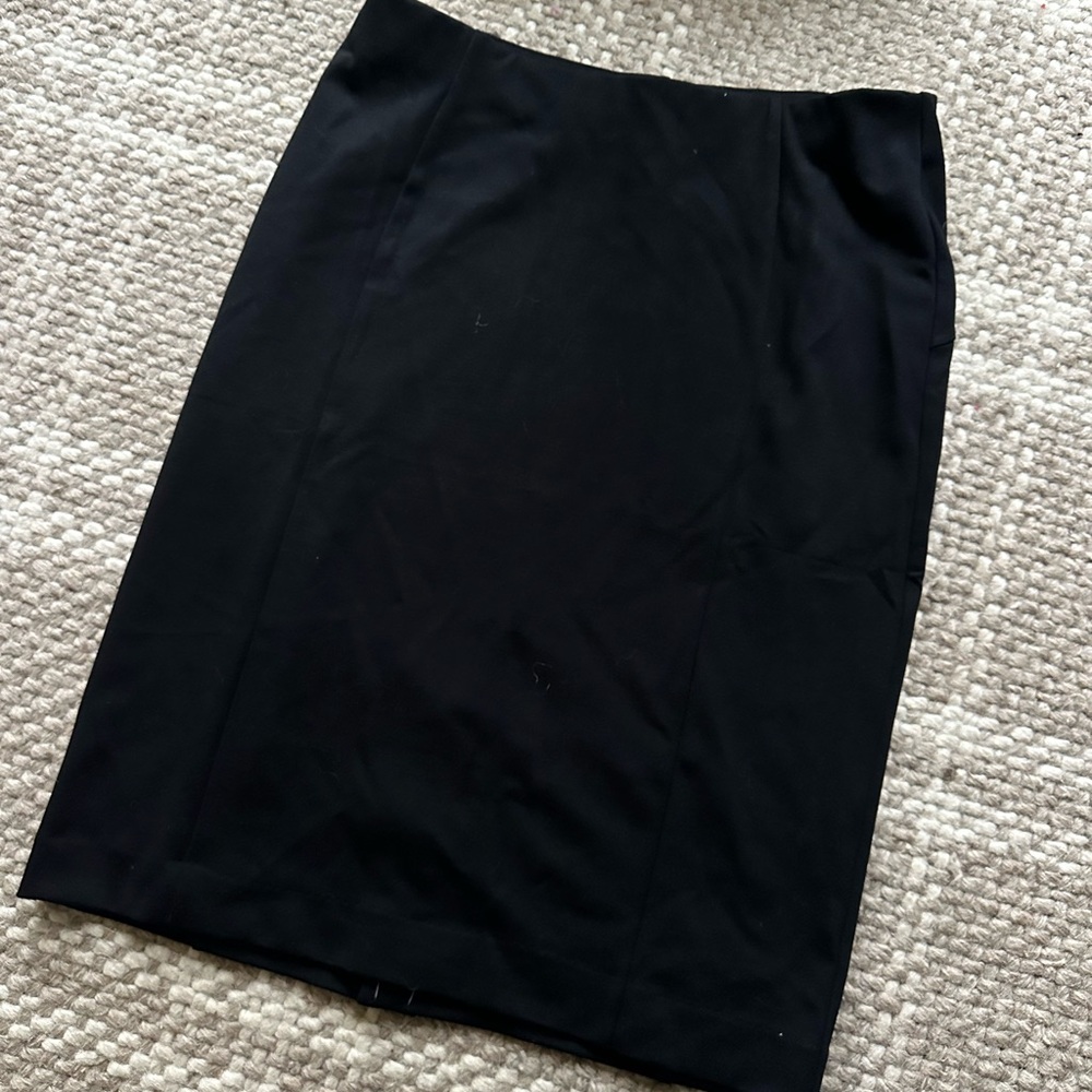 Ann Taylor Classic Black Pencil Skirt